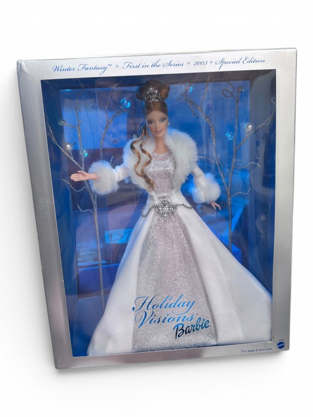 Barbie Holiday Christmas 2003 Winter Fantasy Holiday Vision Blonde Barbie